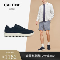 GEOX 杰欧适 男鞋秋季轻便舒适百搭休闲鞋SPHERICA U36BYB 海军蓝C4002 41