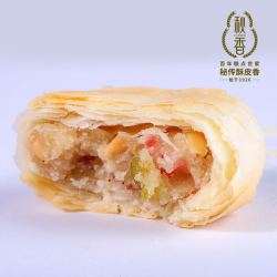 秋香中秋快乐月饼礼盒1100g 苏式月饼 山东 团购 多重口味