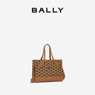 BALLY/巴利女士棕色皮革迷你包6304585 棕色 均码