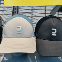 迪卡侬运动帽男女鸭舌帽户外徒步登山帽成人帽子