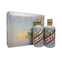 抖音超值购：MOUTAI 茅台 生肖纪念酒 戊戌狗年 53%vol 酱香型白酒 375ml*2瓶 礼盒装