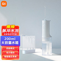 MI 小米 米家立式冲牙器洗牙器美牙仪 高频脉冲水流 4档模式45天续航 米家电动冲牙器