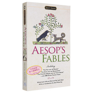 伊索寓言 英文原版 经典名 Aesop's Fables Signet Classics