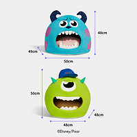 未卡皮克斯大眼仔苏利文系列宠物窝猫窝冬季保暖封闭式猫床猫用品