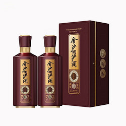 JINSHA 金沙 回沙酒 6年 53%vol 酱香型白酒 500ml*2瓶 礼盒装