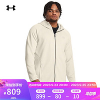 安德玛 UNDERARMOUR）库里Curry Playable男子篮球运动夹克1380323 白色110 XL