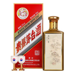 moutai茅台陈酿燕京八景53vol酱香型白酒500ml