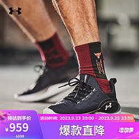 安德玛（UNDERARMOUR）Flow Dynamic男子运动训练鞋3026106 黑色001 42.5