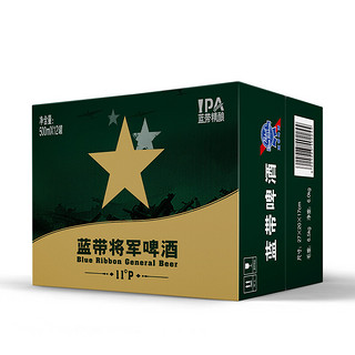 蓝带蓝带Blue ribbon/蓝带啤酒将军500ml/罐装国产精酿浓色啤酒整箱 500ml*6