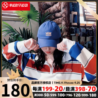 VANS男帽女帽范斯万斯运动帽蓝色百搭棒球帽时尚休闲帽子 VN0A31T65TU MISC