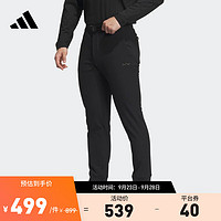 adidas阿迪达斯男装秋季高尔夫时尚舒适运动裤IA2614 黑色 A/92