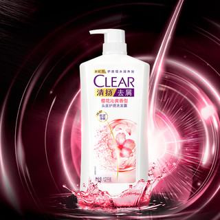 CLEAR 清扬 去屑洗发露 樱花沁爽型 1.2kg