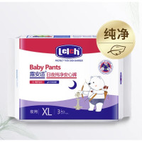 会员专享：lelch 露安适 日夜纯净 拉拉裤 XL3片（乐享甜睡）