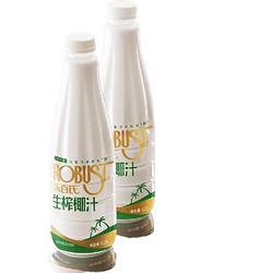 Robust 乐百氏 低卡生榨椰汁 1.25L*2瓶