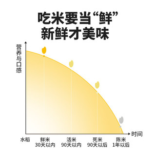 惠寻 京东自有品牌X金龙鱼出品 东北大米5kg 真空装