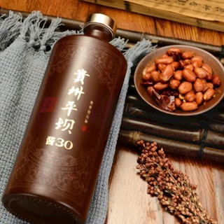贵州平坝窖酒 酱30 酱香型白酒53度整箱礼盒装500ml*6瓶