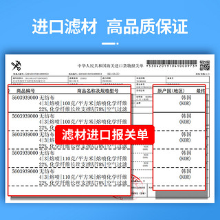 思博润 适用飞利浦空气净化器AC4076过滤网滤芯AC4147、FY1417、FY6177 FY4152配4552/4556滤网