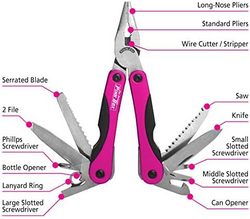 LEATHERMAN 莱泽曼 The Original Pink Box PB14MT 14 合 1 多功能工具