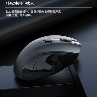 无线蓝牙鼠标静音无声充电款电竞游戏办公人体工学适用于小米华为