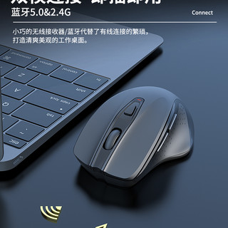 无线蓝牙鼠标静音无声充电款电竞游戏办公人体工学适用于小米华为