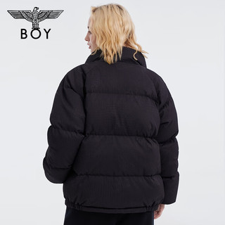 BOY LONDON 秋季款外套黑色短款潮流时尚休闲保暖羽绒服N28011 黑色 XS