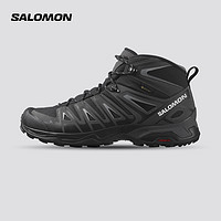 萨洛蒙（Salomon）男款 户外运动中邦防水透气徒步登山 X ULTRA PIONEER MID GTX 黑色 471703 UK10(44 2/3)