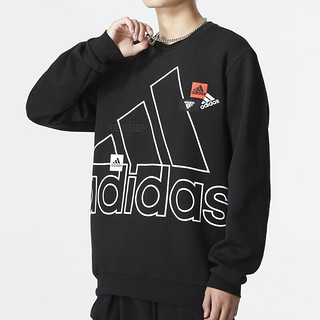 adidas 阿迪达斯 秋季简约男装运动套头时尚潮流卫衣HP1431 A/L码UK码