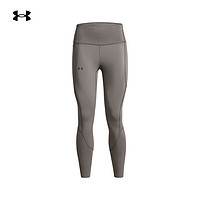 安德玛(UNDERARMOUR)秋冬RUSH SmartForm女子训练运动紧身裤1379144 灰色294 L