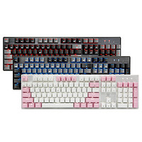 HEXGEARS 黑峡谷 GK715 机械键盘茶轴红轴白轴粉色键盘