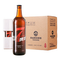 TAISHAN 泰山啤酒 7天原浆啤酒 10°P 720ml*6瓶