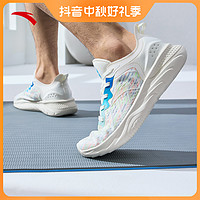 ANTA 安踏 综训鞋男透气软底跑步健身训练鞋轻便减震运动鞋网面