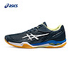 亚瑟士ASICS羽毛球鞋男鞋稳定透气运动鞋制胜球场 COURT CONTROL FF 3 蓝色/白色 45