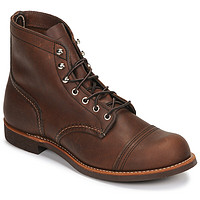 红翼（Red Wing）RedWing/红翼短筒靴皮靴工装靴棕色秋冬男靴8111-A2023 棕色 39