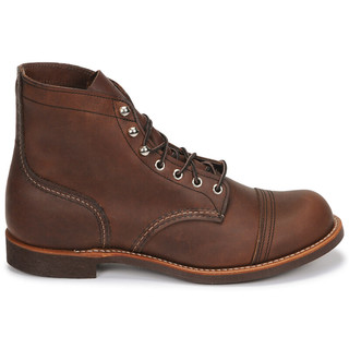 红翼（Red Wing）RedWing/红翼短筒靴皮靴工装靴棕色秋冬男靴8111-A2023 棕色 39