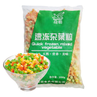 新润 欧式三混杂菜粒 2000g