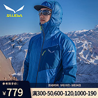 SALEWA 沙乐华 户外连帽外套男士休闲运动防风保暖登山徒步开衫夹克