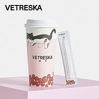 Vetreska 未卡 猫用宠物零食奶茶猫条杯12gX22条 奶茶猫条杯*2杯