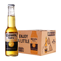 Corona 科罗娜 进口科罗娜啤酒210ml*24瓶装墨西哥Coronita精酿拉格整箱清仓 进口/科罗娜到11月25
