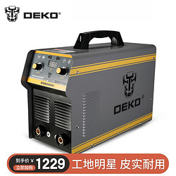 DEKO ZX7-315ED工地小型电焊机全自动双电压220v 380V多板工程焊机