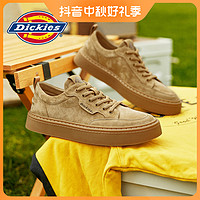 Dickies 帝客 秋季2023新款板鞋小麦色男运动休闲板鞋百搭时尚低帮男鞋