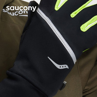 Saucony索康尼运动手套（2只装） 正黑色 均码