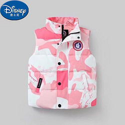 Disney 迪士尼 儿童白鸭绒马甲外套