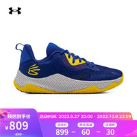 安德玛(UNDERARMOUR)库里Curry HOVR Splash 3男女运动篮球鞋3026275 蓝色400 42.5