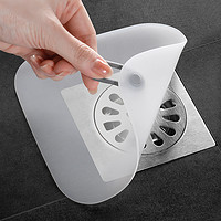 deHub 地漏防臭器卫生间反味除臭硅胶垫厕所堵口地漏盖下水道防返臭神器
