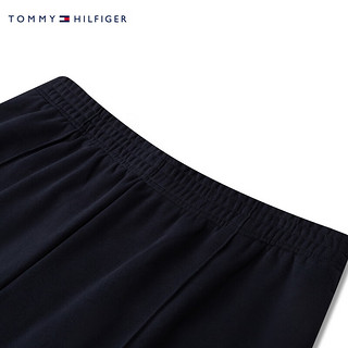 TOMMY HILFIGER男刺绣抓绒束脚针织休闲裤32696 藏青色DW5 XL