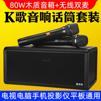 麦巢 音响麦克风一体全民K歌无线话筒投影仪家庭唱ktv电视蓝牙音箱