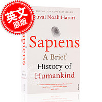 人类简史 从动物到上帝 英文原版 Sapiens:A Brief History of Humankind 世界通史 以色列历史学家尤瓦尔 赫拉利 Harari