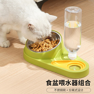 汪野君 养猫全套用品猫砂盆套装喂食喂水器凉席猫窝猫玩具组合豪华十件套