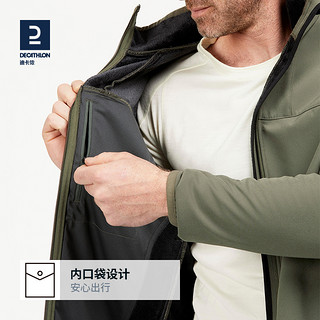 DECATHLON 迪卡侬 男士摇粒绒软壳外套 8580219