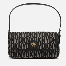 DKNY 唐可娜儿 Carol 徽标提花肩包